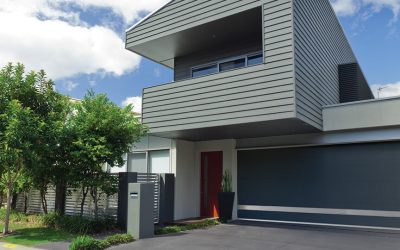 Portoni sezionali da garage stile moderno