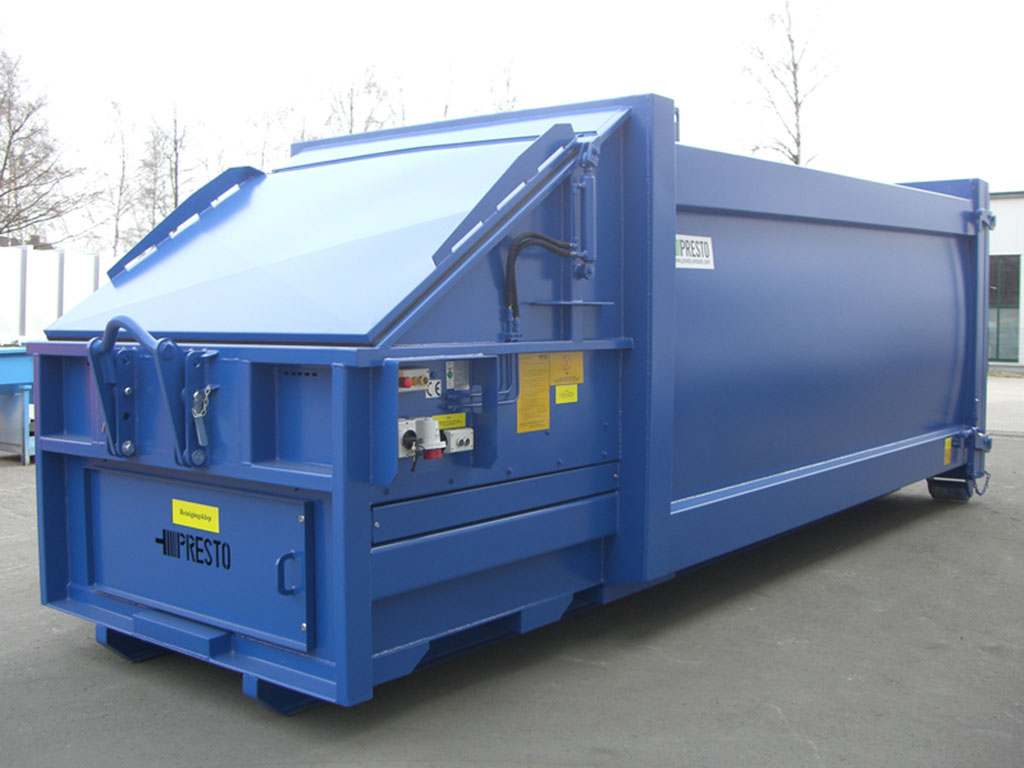 Compattatore scarrabile a cassetto HGS