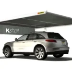 Pensilina ombreggiante per auto K-SHELT
